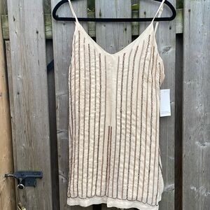 NWT sequined romper
